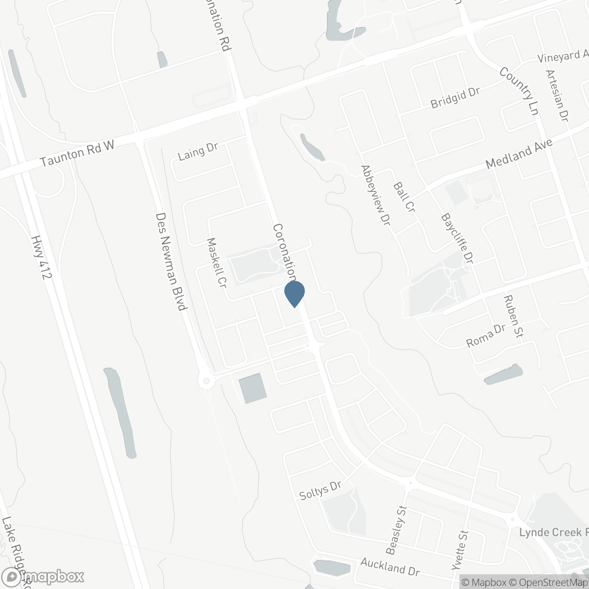 426 CORONATION ROAD, Whitby, Ontario L1P 1Y2